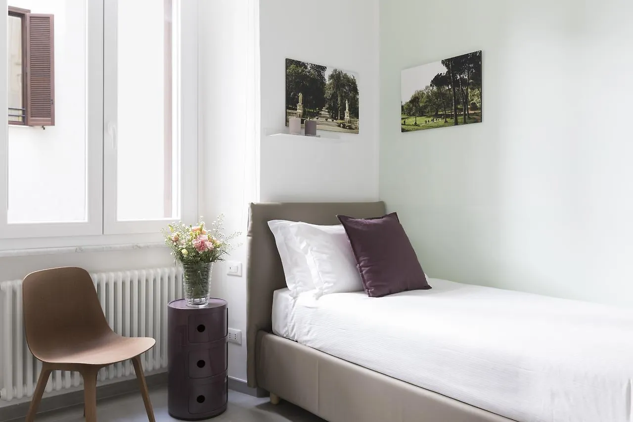Romac Villa Borghese With 3 Bedrooms Near Via Veneto 0*, Řím Itálie